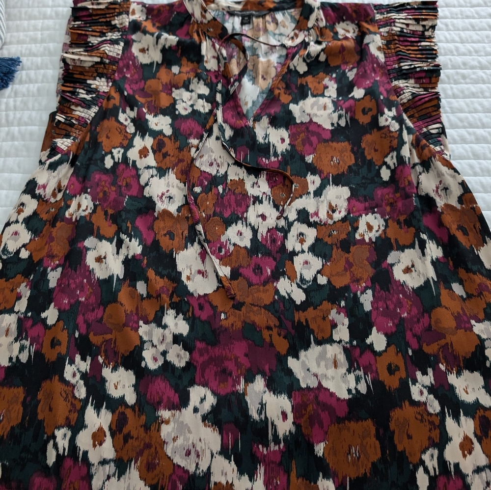 Banana Republic Floral Blouse - Multicolor EUC M